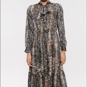 zara animal print dress green Colors 3431 Long Formal Evening Slit Prom Dress